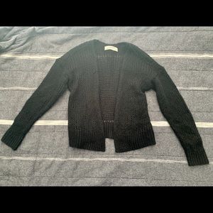 Black cover up sweater